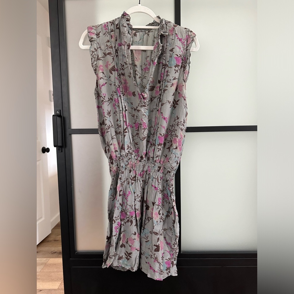 🇮🇹 MADE IN ITALY Vintage Floral Tunic Dress (size M)